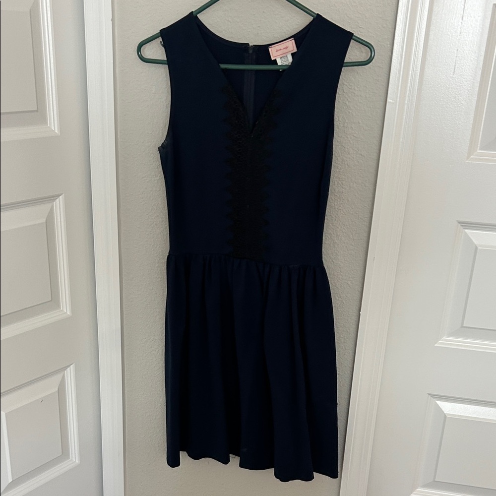 love...ady Navy Blue Dress